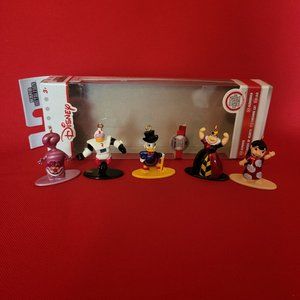 Jada Disney Scrooge Queen of Hearts Chesire Cat Lilo Gizmoduck 5 Figure Pack
